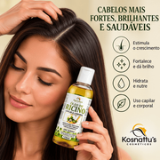 OLEO CAPILAR E CORPORAL 120ML RICINO - KOSNATTUS - foto 3