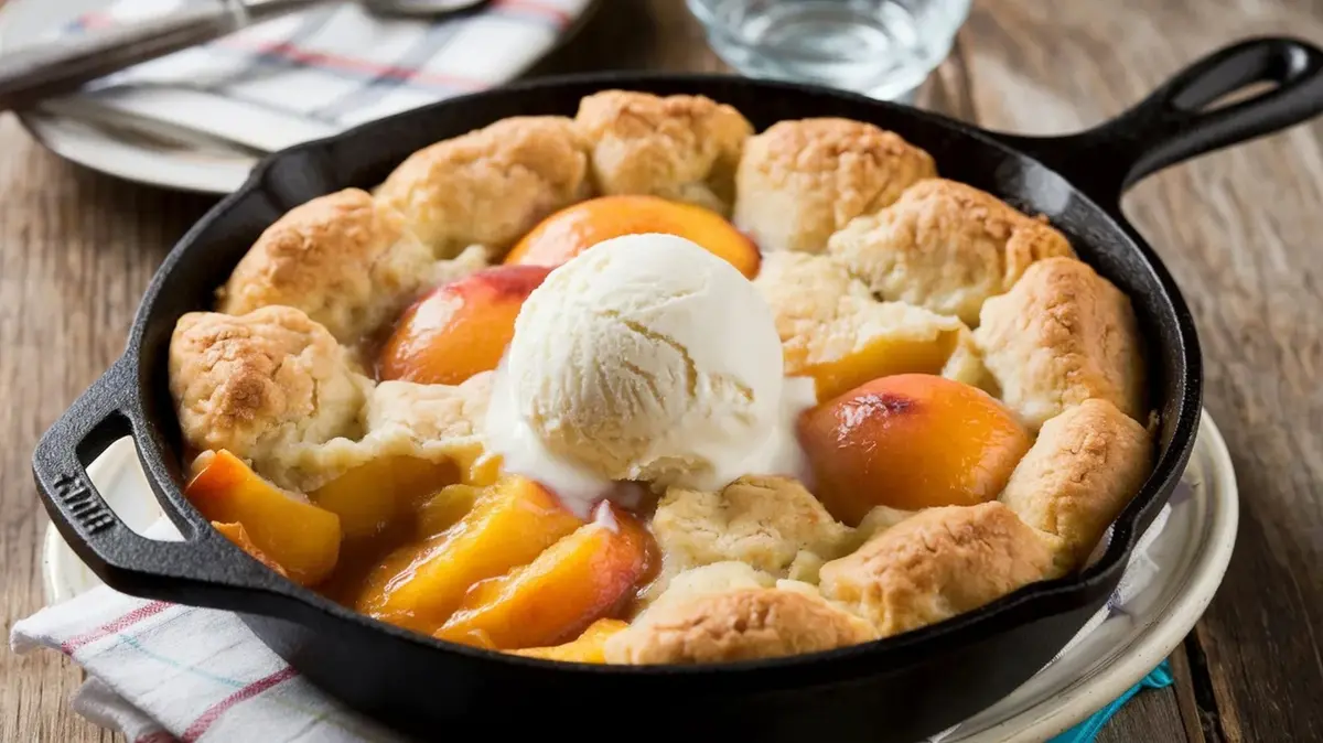 Spiced Peach Cobbler: A New Twist on a Classic Dessert