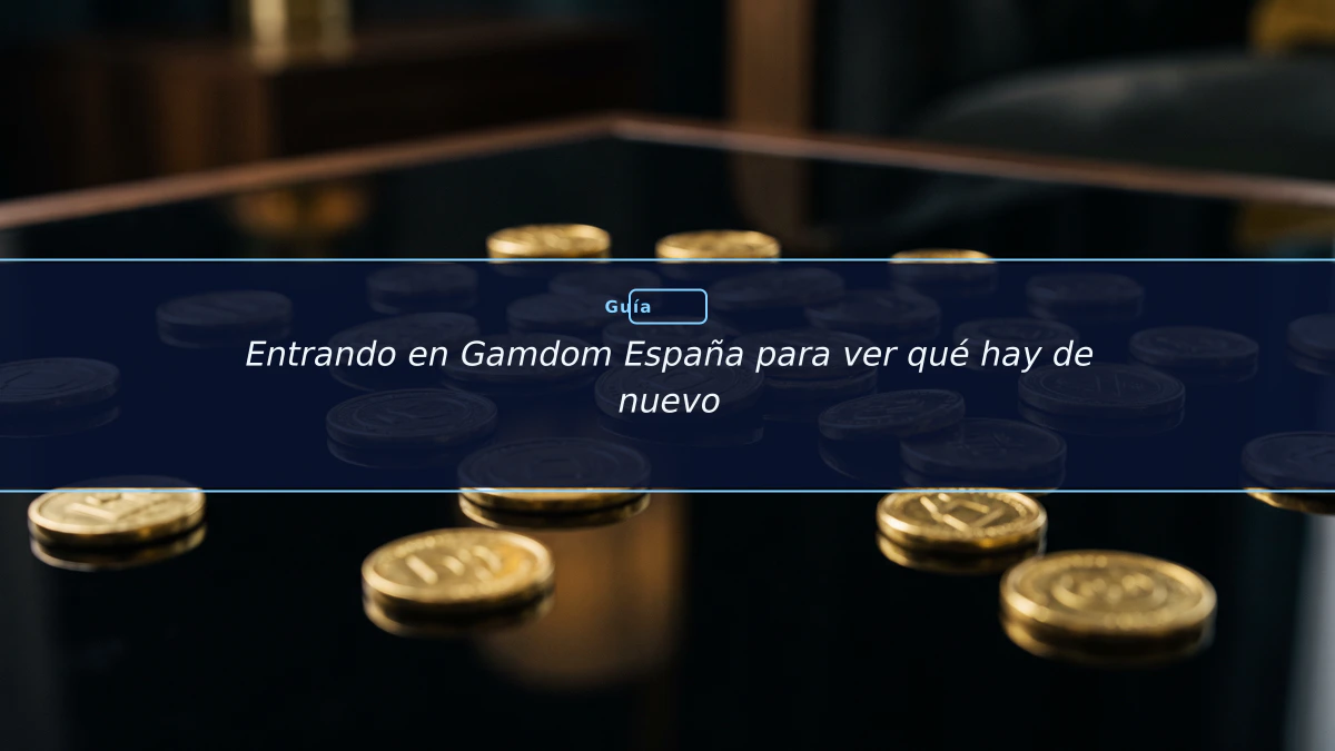 Entrando en Gamdom España para ver qué hay de nuevo