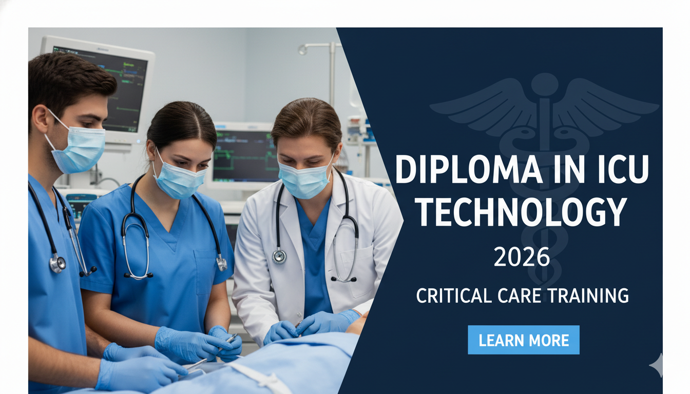Diploma in ICU Technology 2026 | Critical Care Training