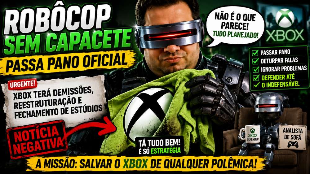 Comentarista minimiza polêmica do Xbox e gera debate nas redes