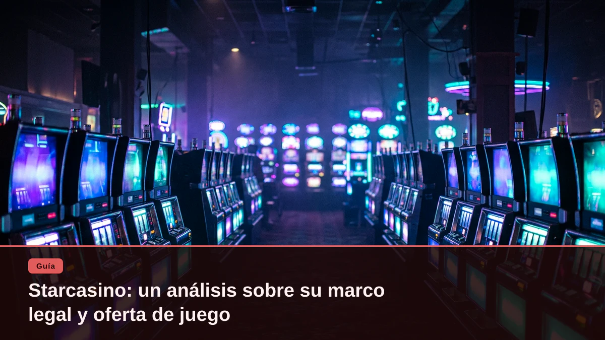 Starcasino: un análisis sobre su marco legal y oferta de juego