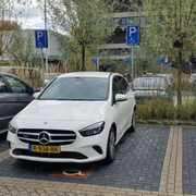 White Mercedes