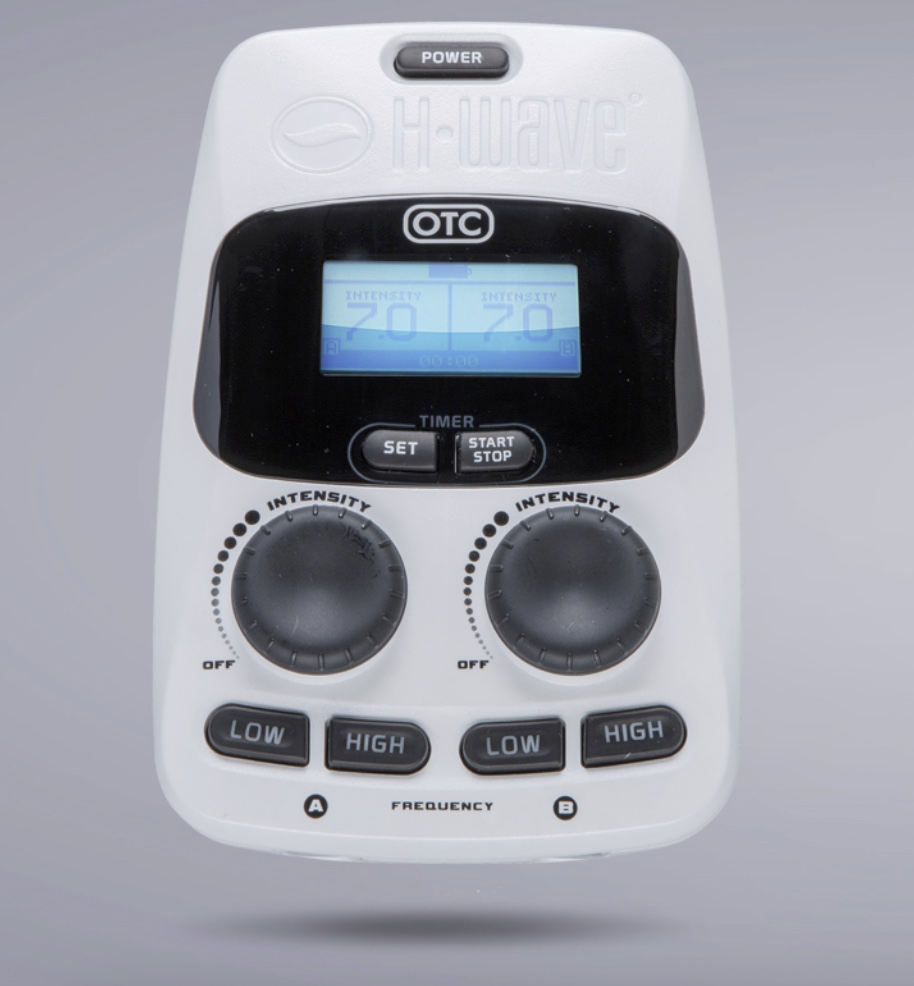 The H-Wave OTC device used in Brittany's sessions