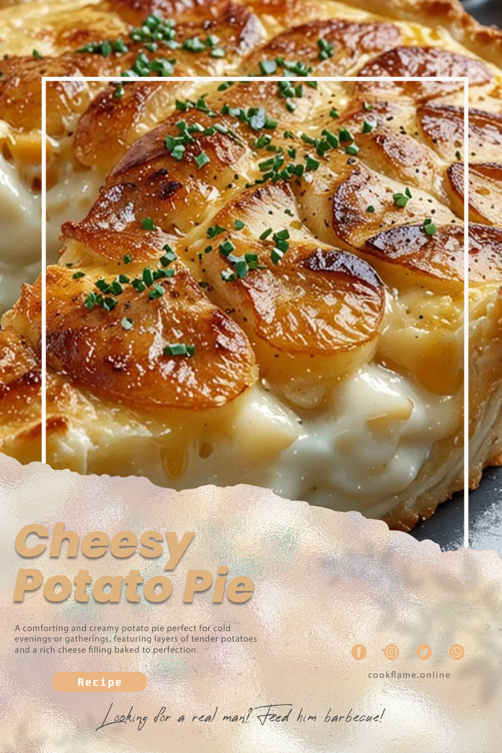 Cheesy Potato Pie