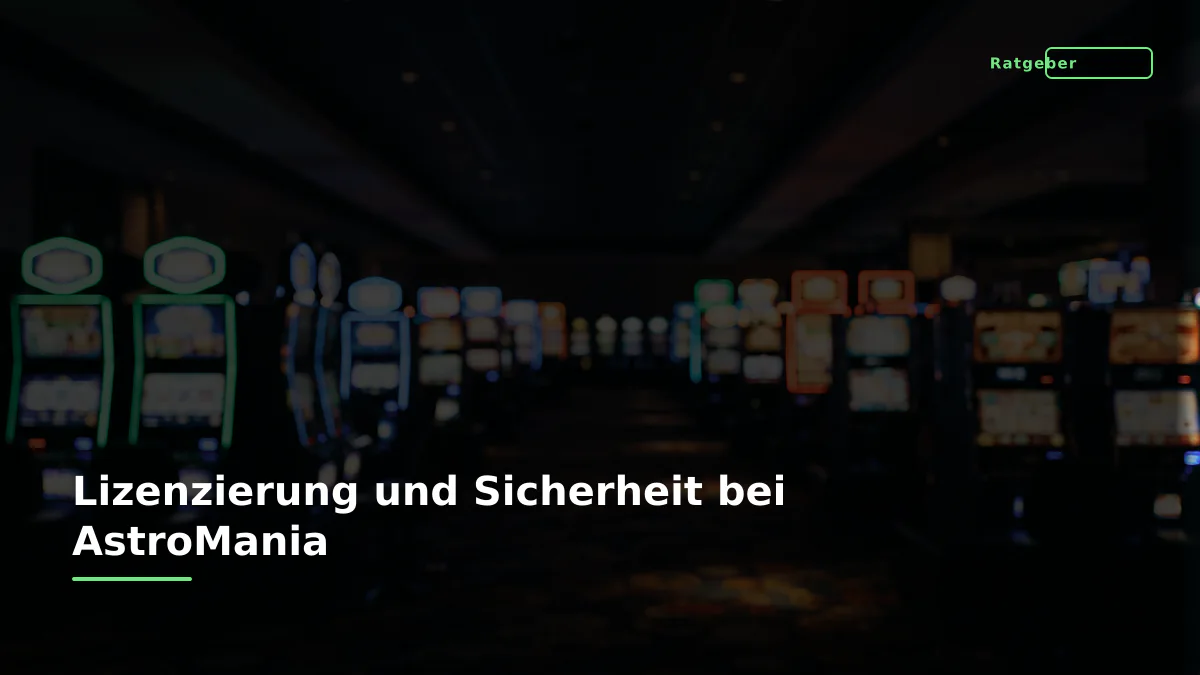 Lizenzierung und Sicherheit bei AstroMania