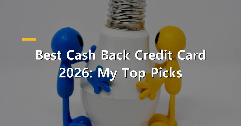 Stack of credit cards with cash back symbols, representing the best cash back credit cards for 2026