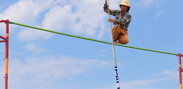 Pole-vaulter
