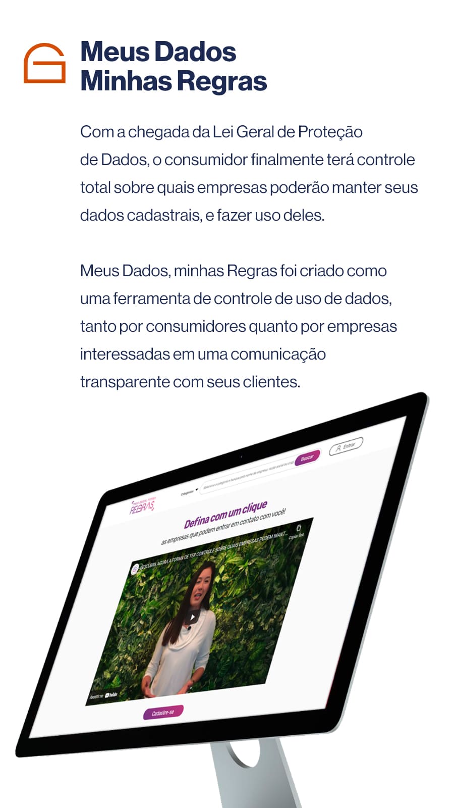 Meus Dados Minhas Regras
