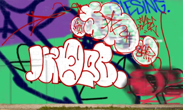 Graffiti artwork by Sumoe