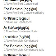 Font-List64