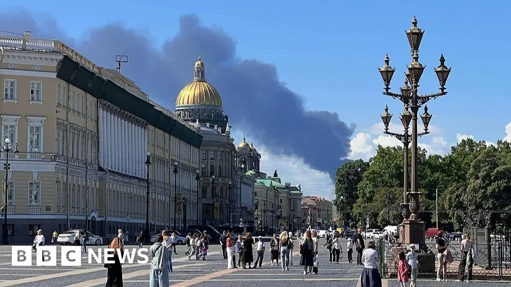 Russia's Economic Forum Hit by Drone Attacks
