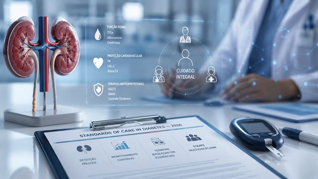 Doença Renal Crônica no Diabetes: Atualizações das Diretrizes da ADA para 2026