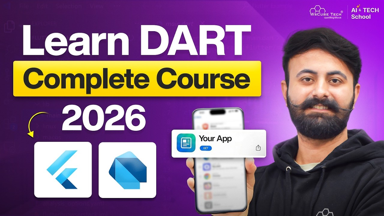 Learn Dart Complete Course 2026