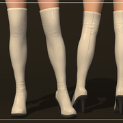 Print OFF boots