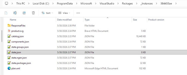 SSMS-VGDB-ISSUE