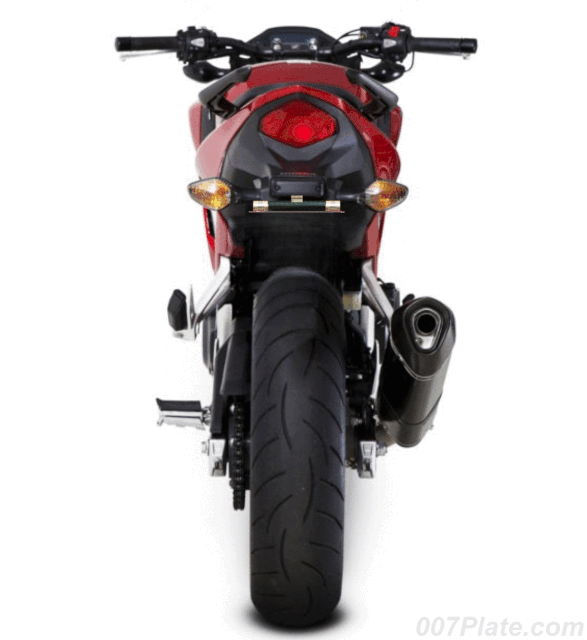 2015 Honda CBR500R 007Plate Flipper Fender Eliminator