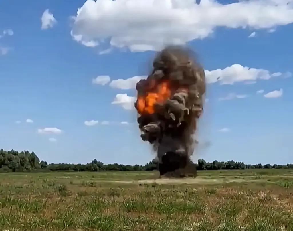Drona descoperită în Plauru, județul Tulcea, a fost detonată de autorități