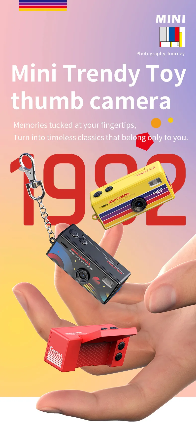 G6 thumb camera retro mini camera