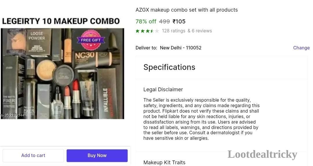 Makeup Kit Pack – Just ₹105 | Loot Deal Makeup Kit Pack – Just ₹105 | Loot Deal