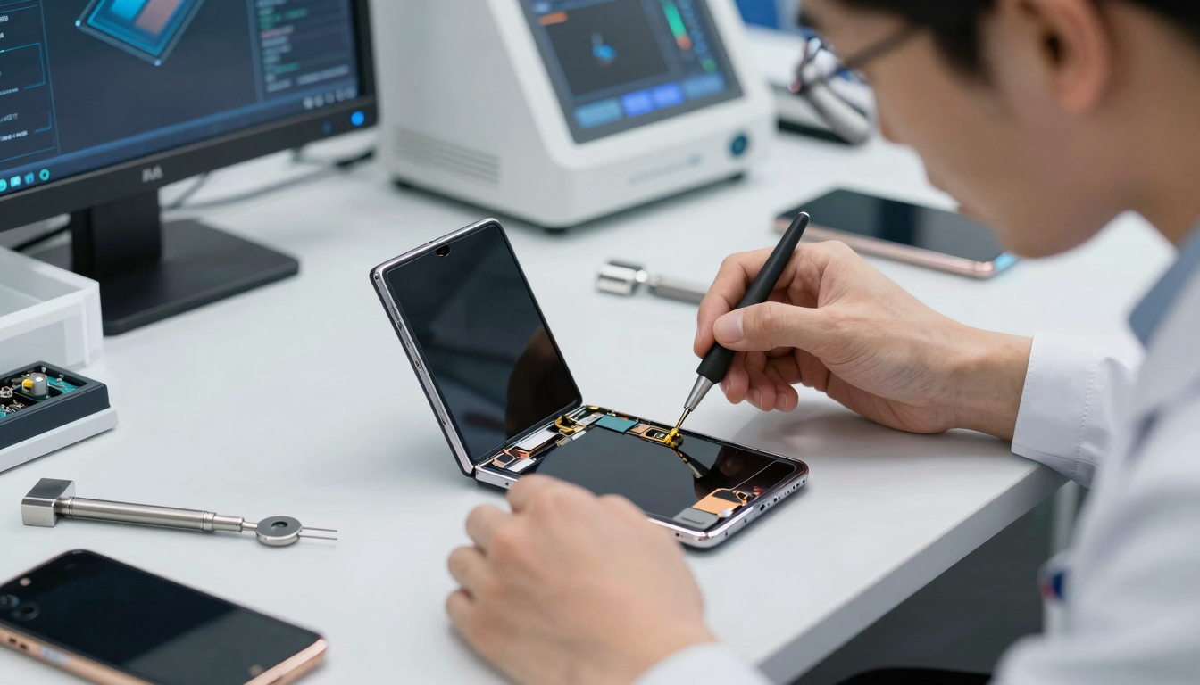 Foldable Phone Display Replacement: A Hardware Pro