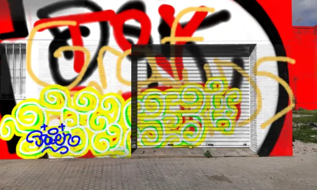 Graffiti artwork by Ksksksskk