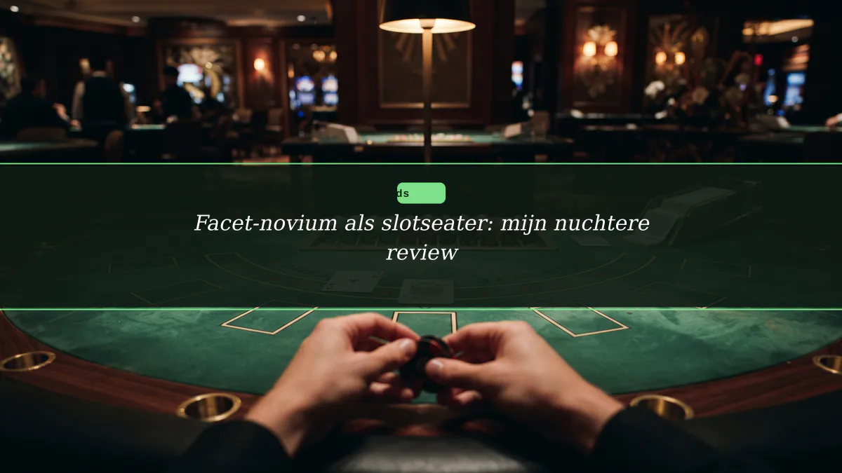 Facet-novium als slotseater: mijn nuchtere review