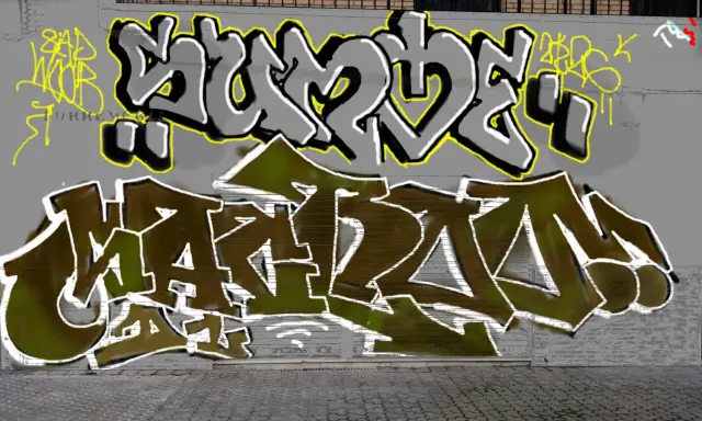 Graffiti artwork by Sumoe