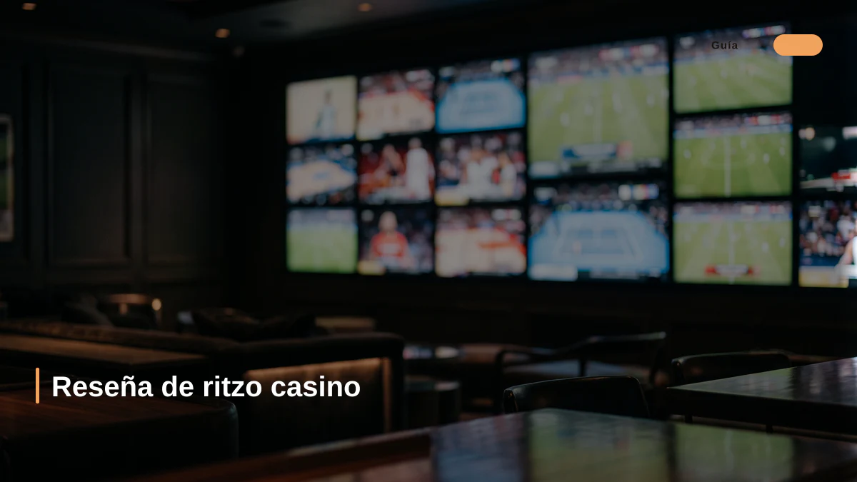 Reseña de ritzo casino