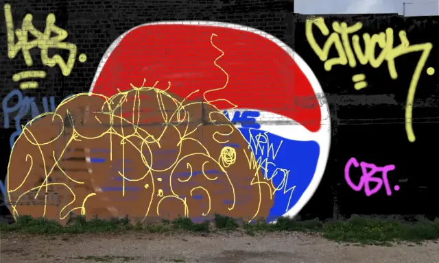 Graffiti artwork by Sumoe