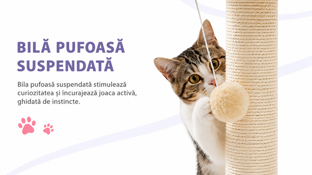 Stalp de zgariat pentru pisici NextWave - imagine 5