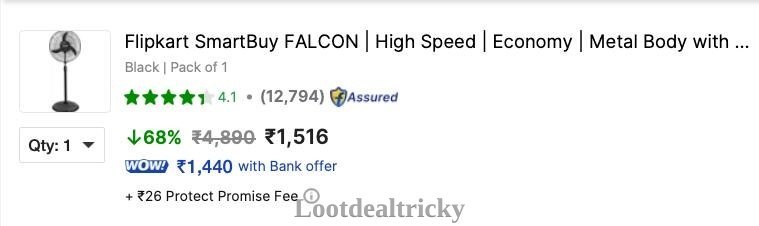 Pedestal Wall Fans – Mind-Blowing Saving @ ₹1516 (70%) Pedestal Wall Fans – Mind-Blowing Saving @ ₹1516 (70%)