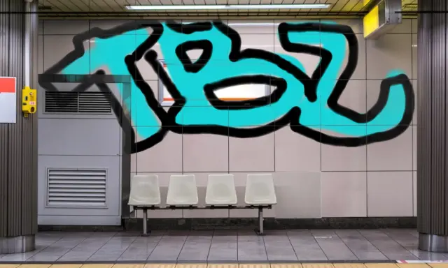 Graffiti artwork by ACE