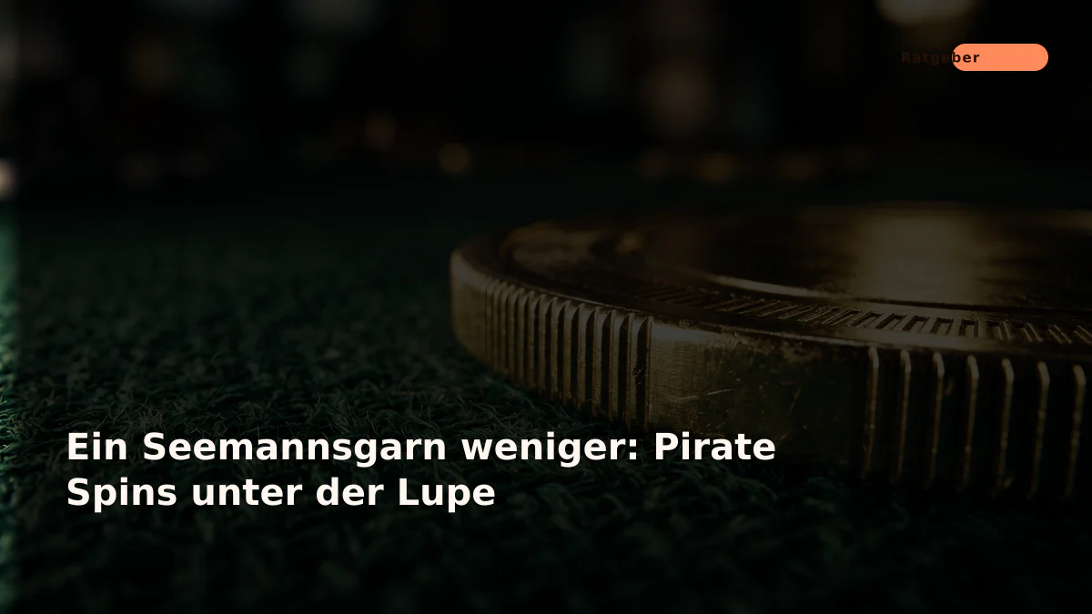 Ein Seemannsgarn weniger: Pirate Spins unter der Lupe