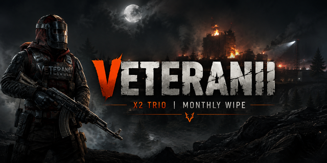 Баннер сервера ARENA.VETERANII.COM | 2X VANILLA | SOLO/DUO/TRIO | MONTHLY | EU