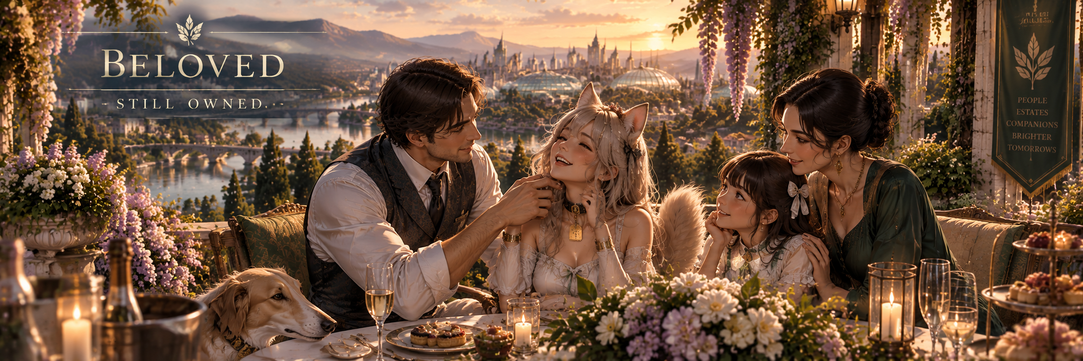 A beloved demi-human companion with a wealthy Brazorian household