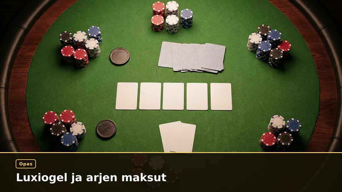 Luxiogel ja arjen maksut