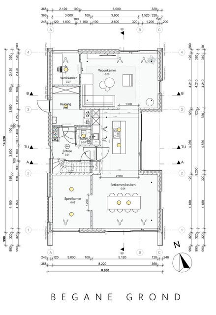 plattegrond begane grond