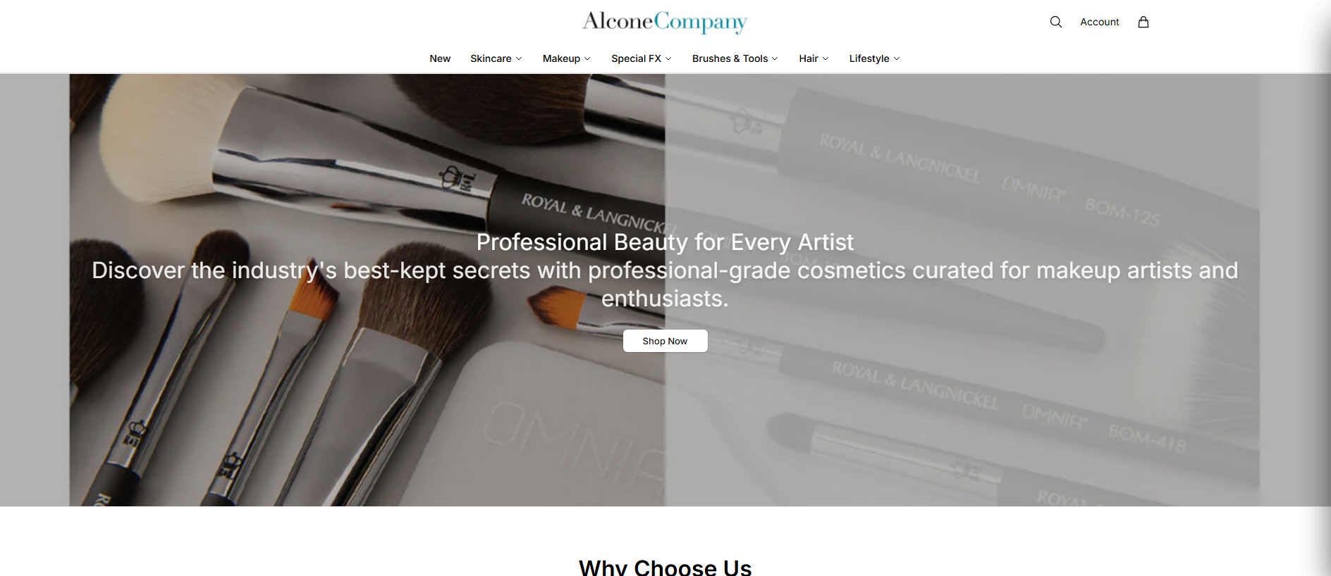 Stored capture of alcone.shop