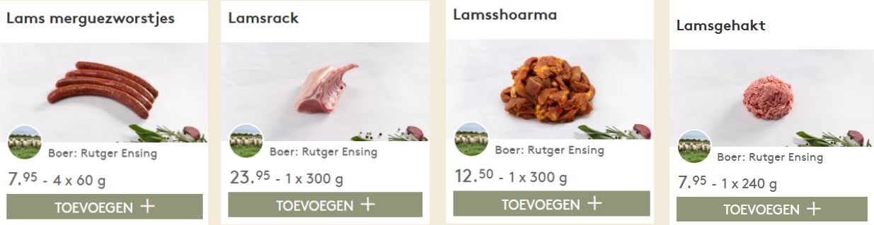 Lamsvlees Gourmet, fondue en steengrillen - www.Vleeskopenbijdeboer.nl Gourmet bijgerechten voor kerst