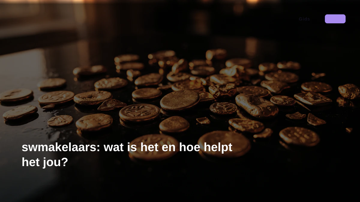 swmakelaars: wat is het en hoe helpt het jou?