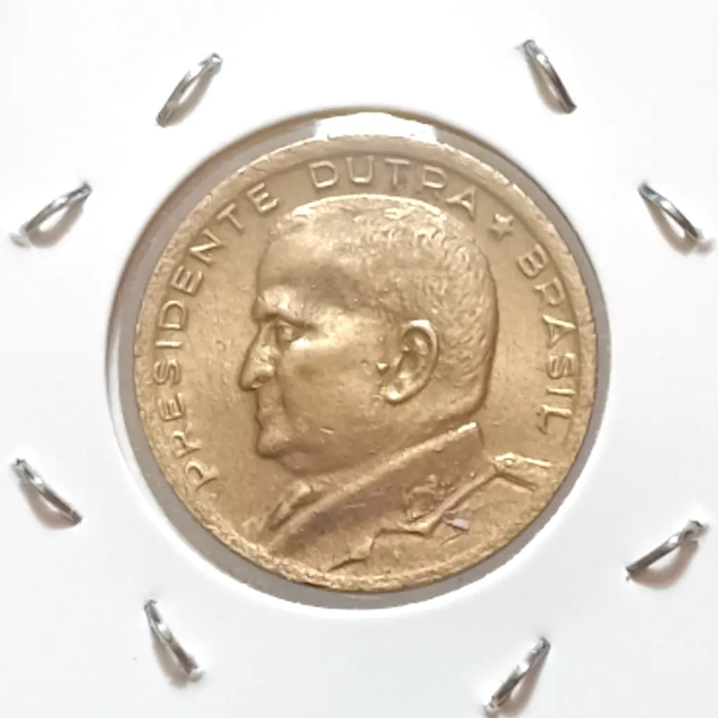 Moeda 50 Centavos 1955 Soberba KM# 563. - Foto 4
