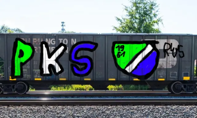 Graffiti artwork by PKSPOLONIA1951