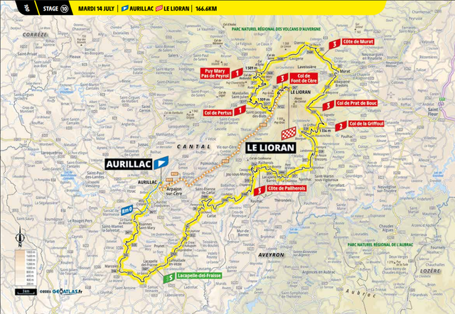 Stage 10 route
