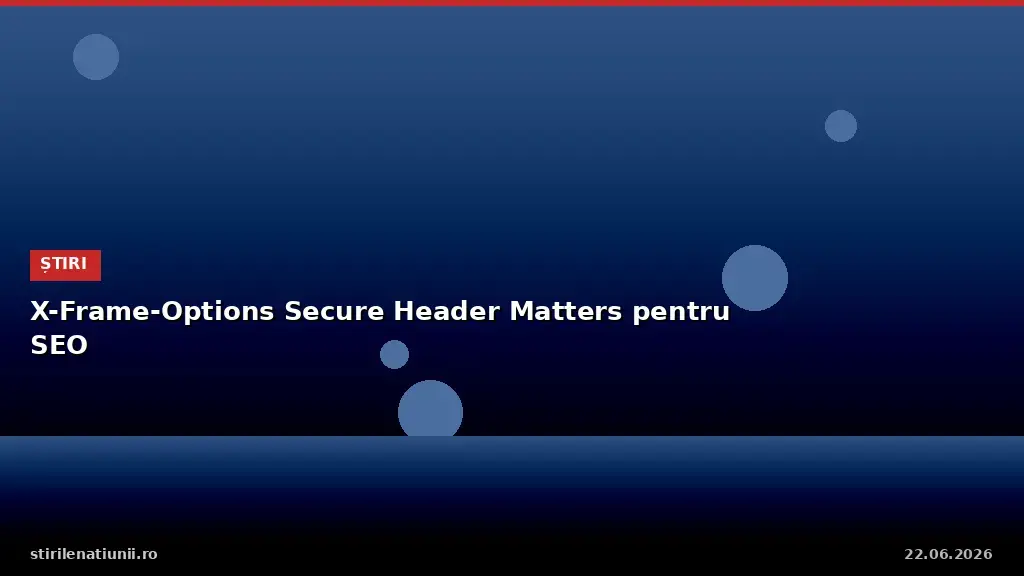 X-Frame-Options Security Header Matters for SEO