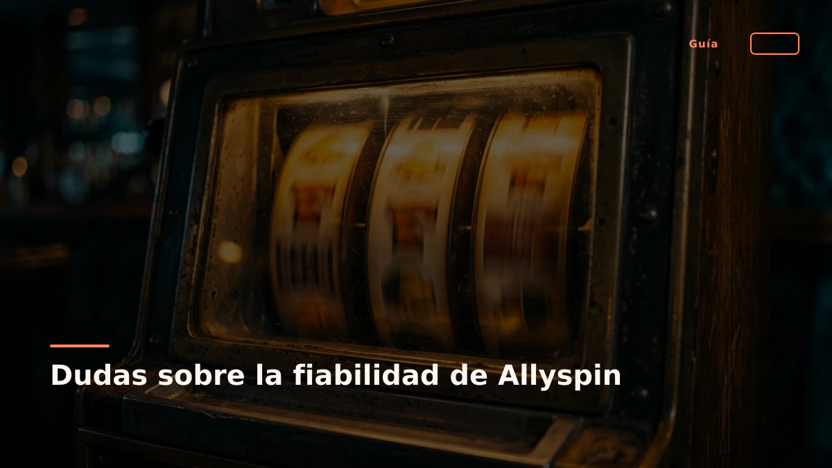 Dudas sobre la fiabilidad de Allyspin