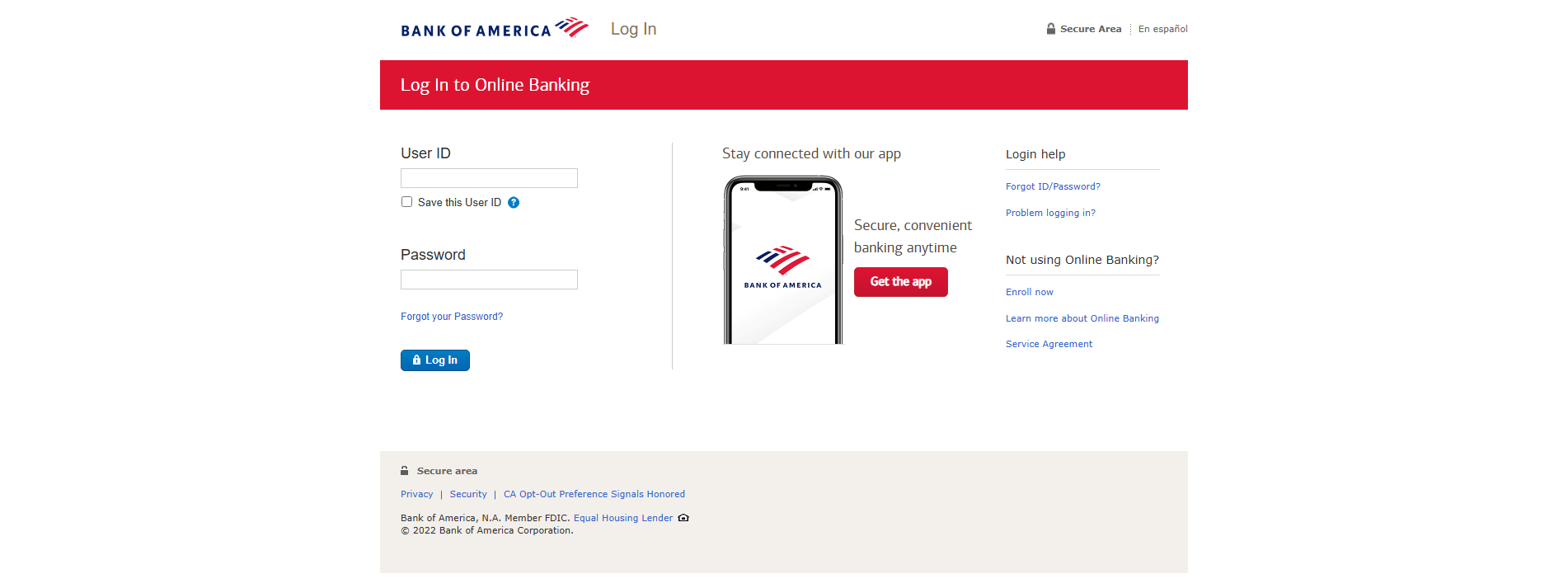 Forensic screenshot of [REDACTED] showing the phishing page layout