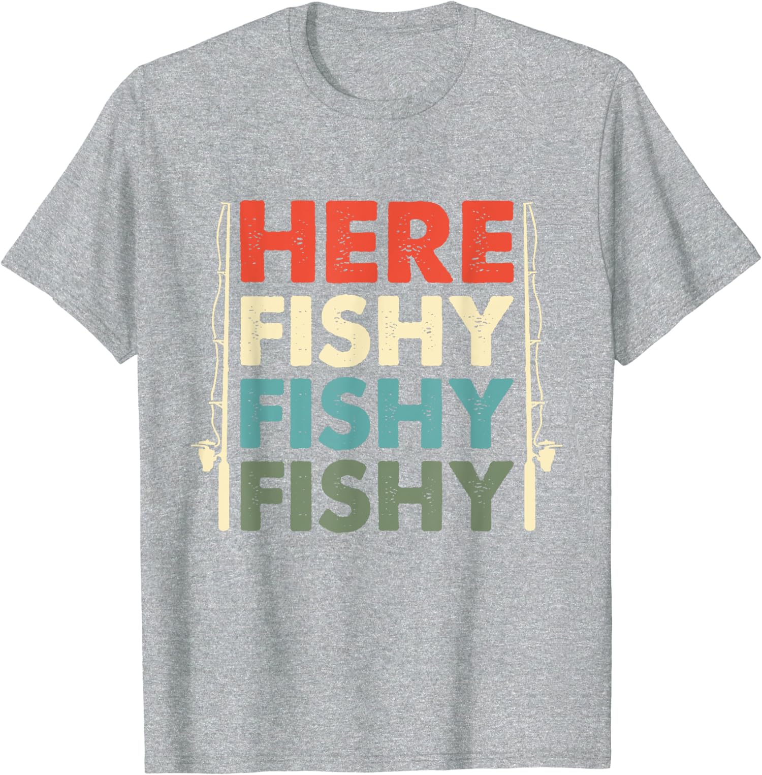 Fish Hunting Fishing Fishrod Fisherman Gift Unisex T-Shirt