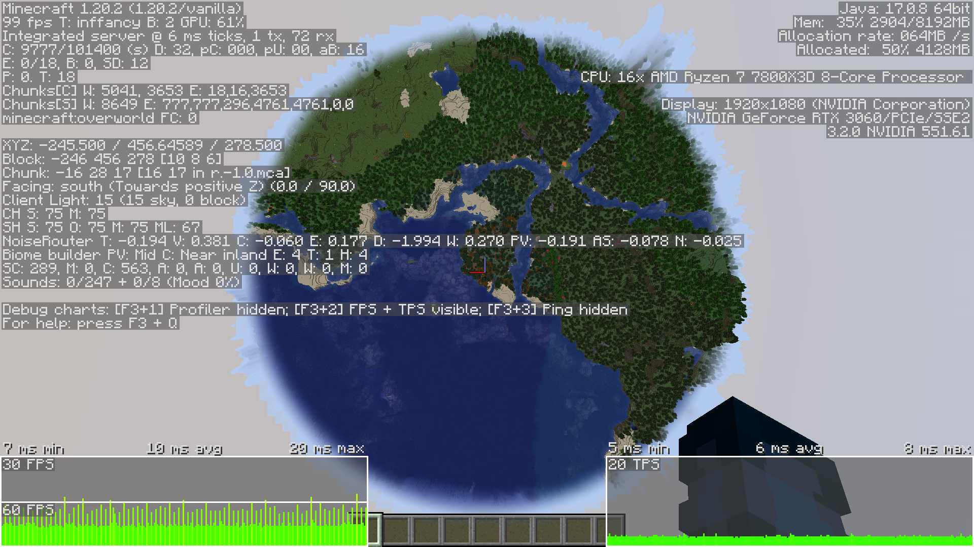 Without the modpack