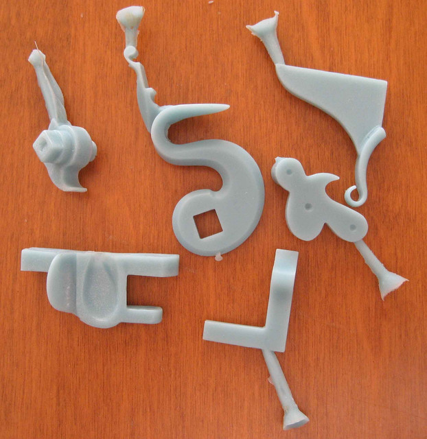 Lock Part Wax Patterns